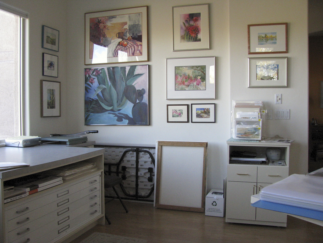 Setting Up and Organizing Your Art Studio - from Fountain Studio - The  Watercolor Learning Center